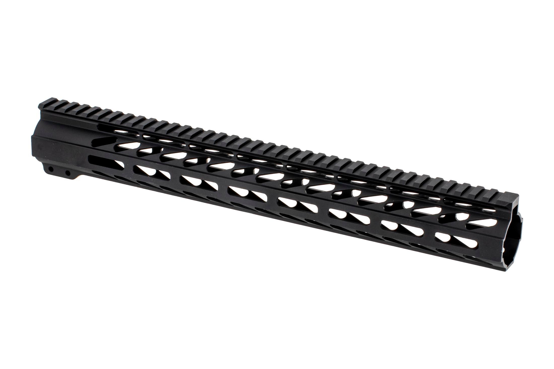 Ghost Firearms No Logo M-LOK AR-15 Handguard - Black - 15"